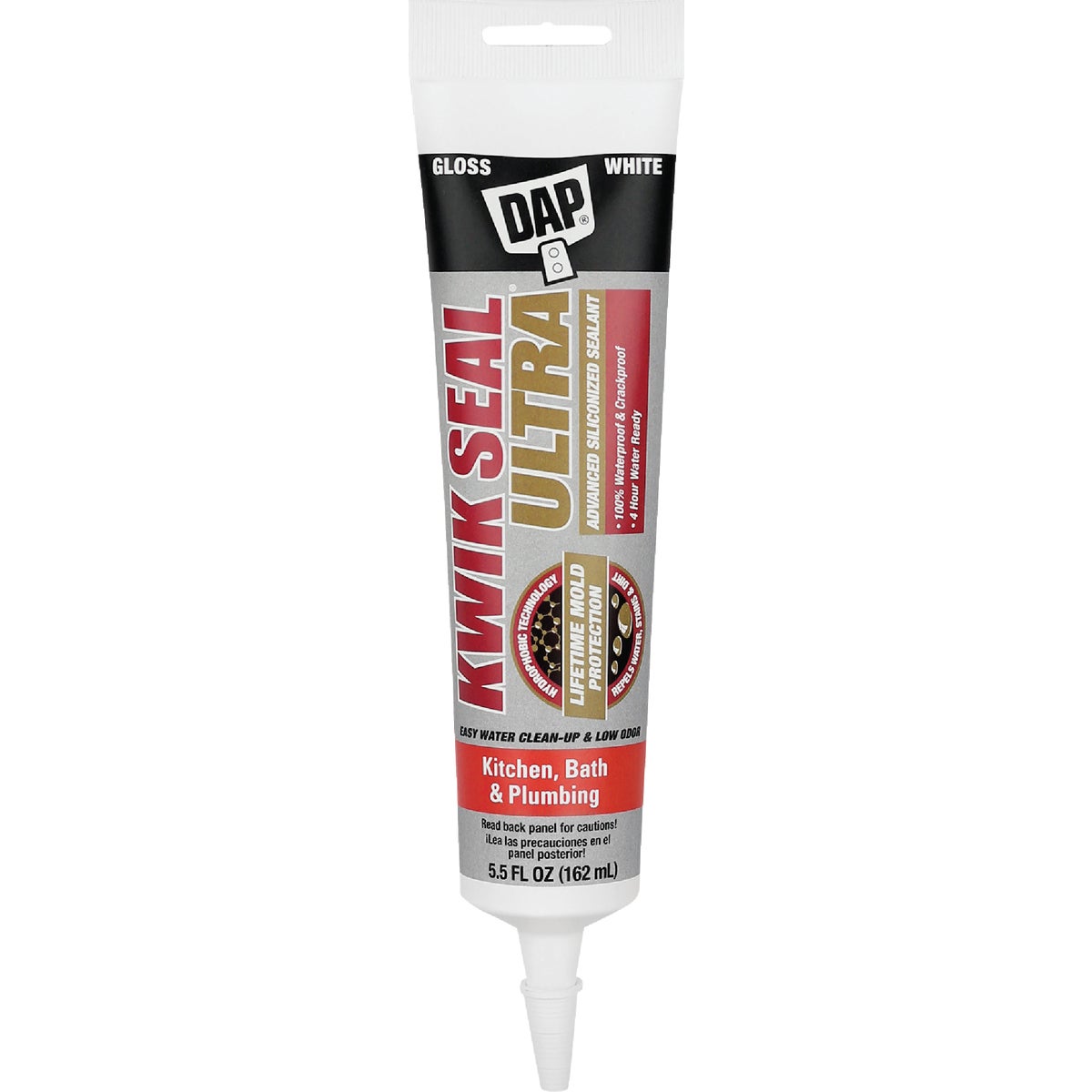 Item 771390, DAP KWIK SEAL ULTRA is a high performance, advanced siliconized kitchen and