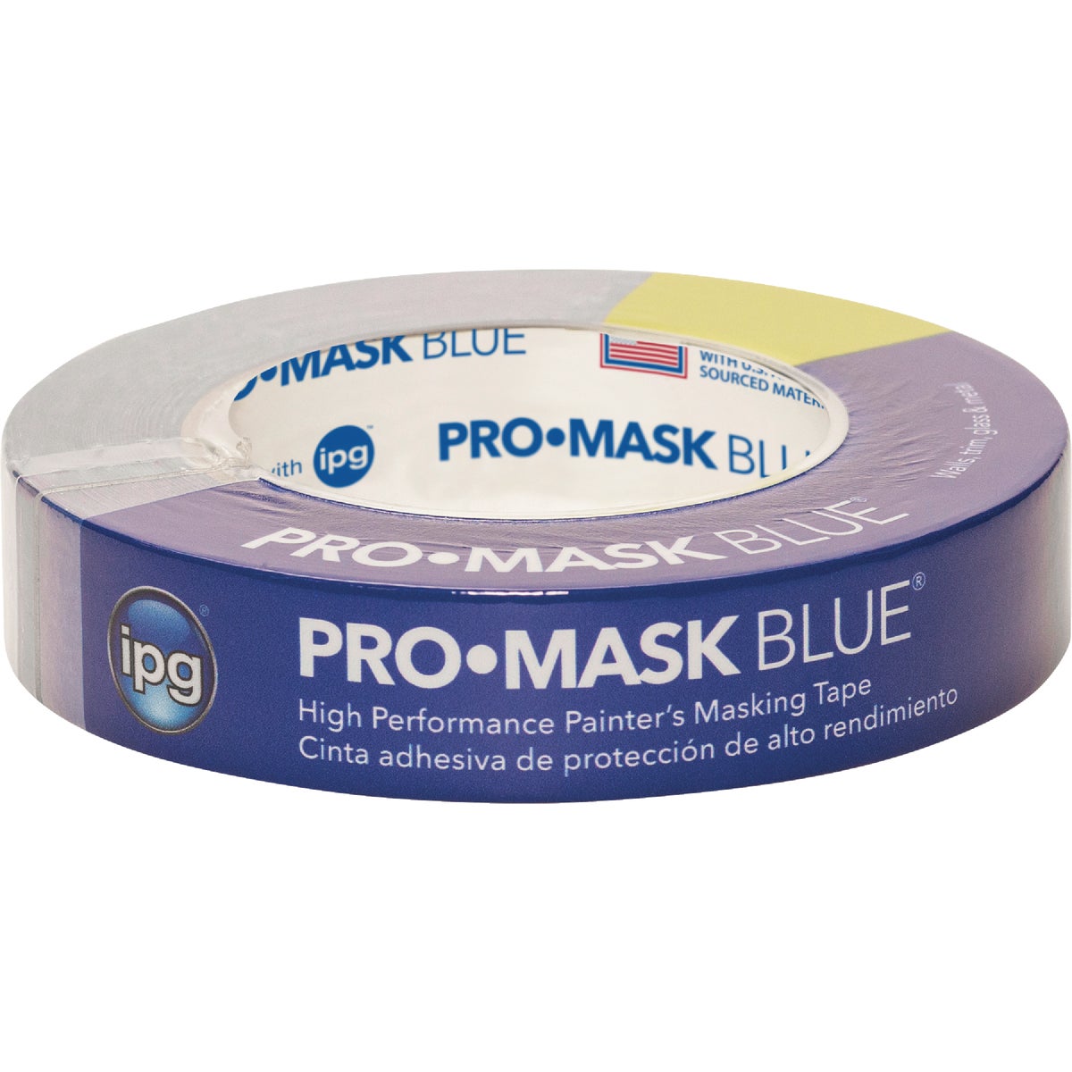 Item 771722, A dark blue, crepe paper masking tape with a specially formulated pressure-