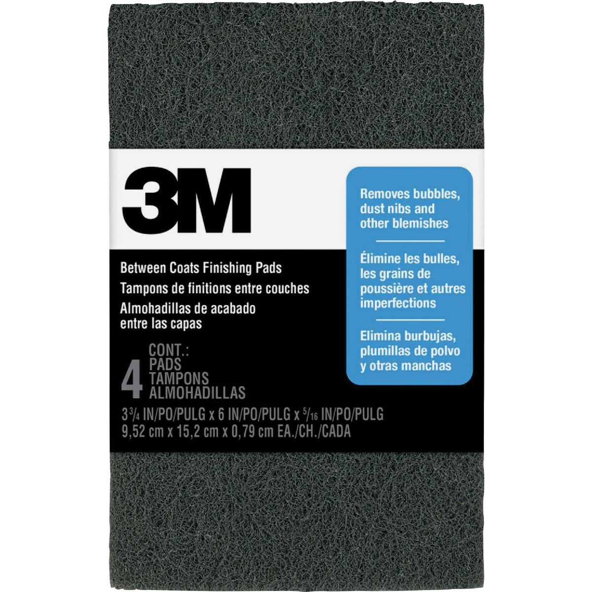 Item 771759, Use finishing pads to prepare surfaces before applying the first coat of 