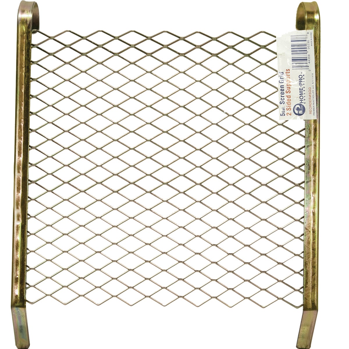 Item 773891, The sturdy rust-resistant, plated grid is pre-bent to secure the grid to 