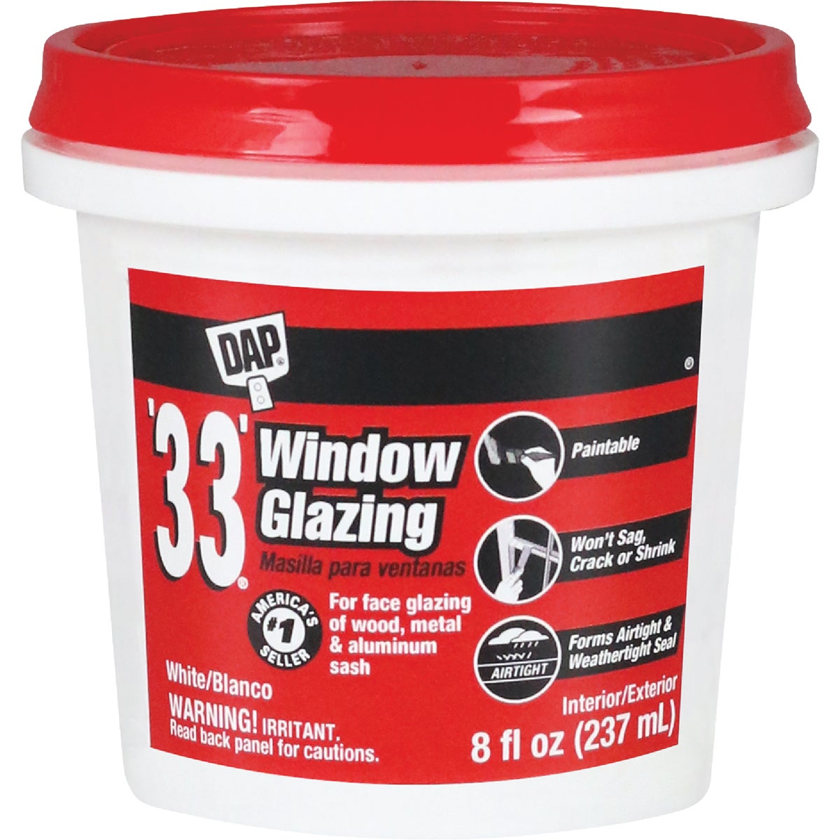 Item 774692, For face glazing of wood, metal and aluminum sash. Ready for use.