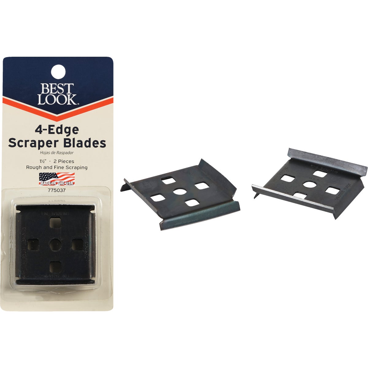 Item 775037, The 4-edge patented camber ground blades are made from heat-treated high-