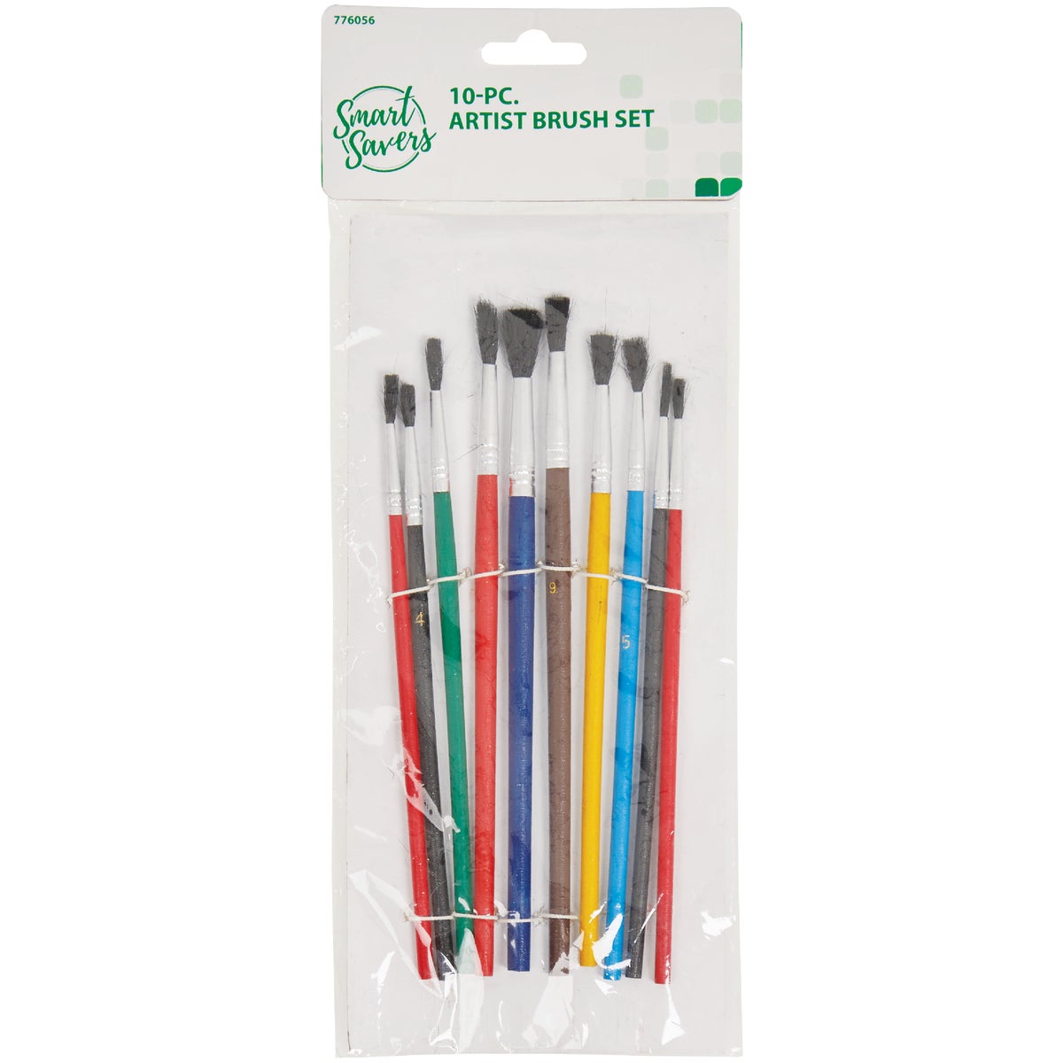 Item 776056, Artist brush. Bristle Material: Polyester. Assorted - 1/8 In. To 1/4 In.