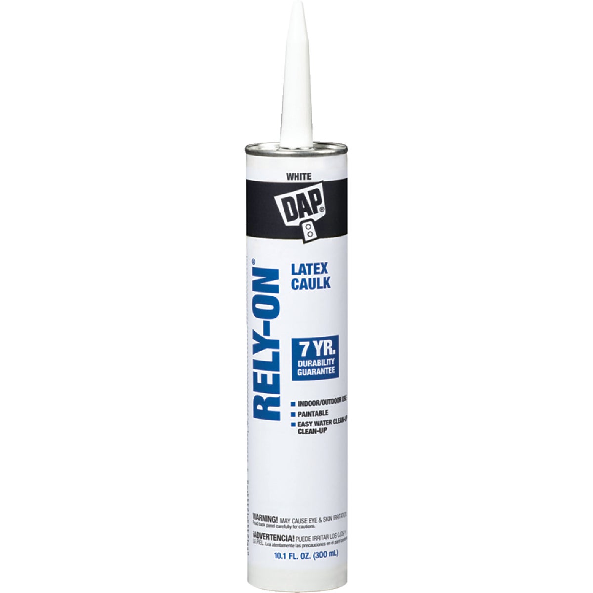 Item 776967, DAP RELY-ON Latex Caulk is a general purpose caulking compound for indoor/