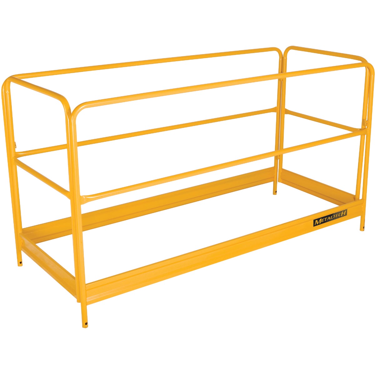 Item 777849, MetalTech designed this rugged steel guardrail set to provide extra safety 