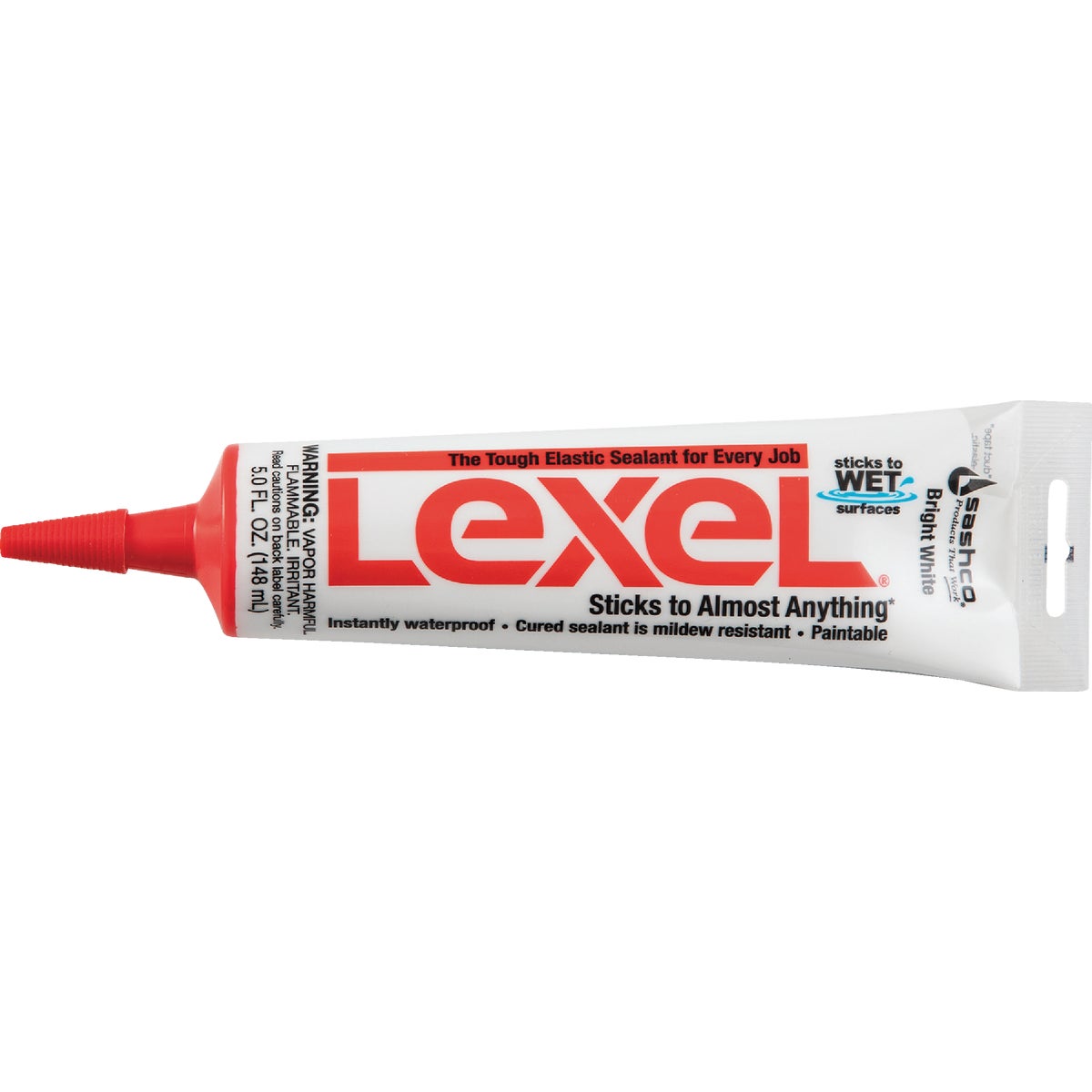Item 779316, Lexel is the Tough Elastic Sealant for Every Job. Super-elastic.