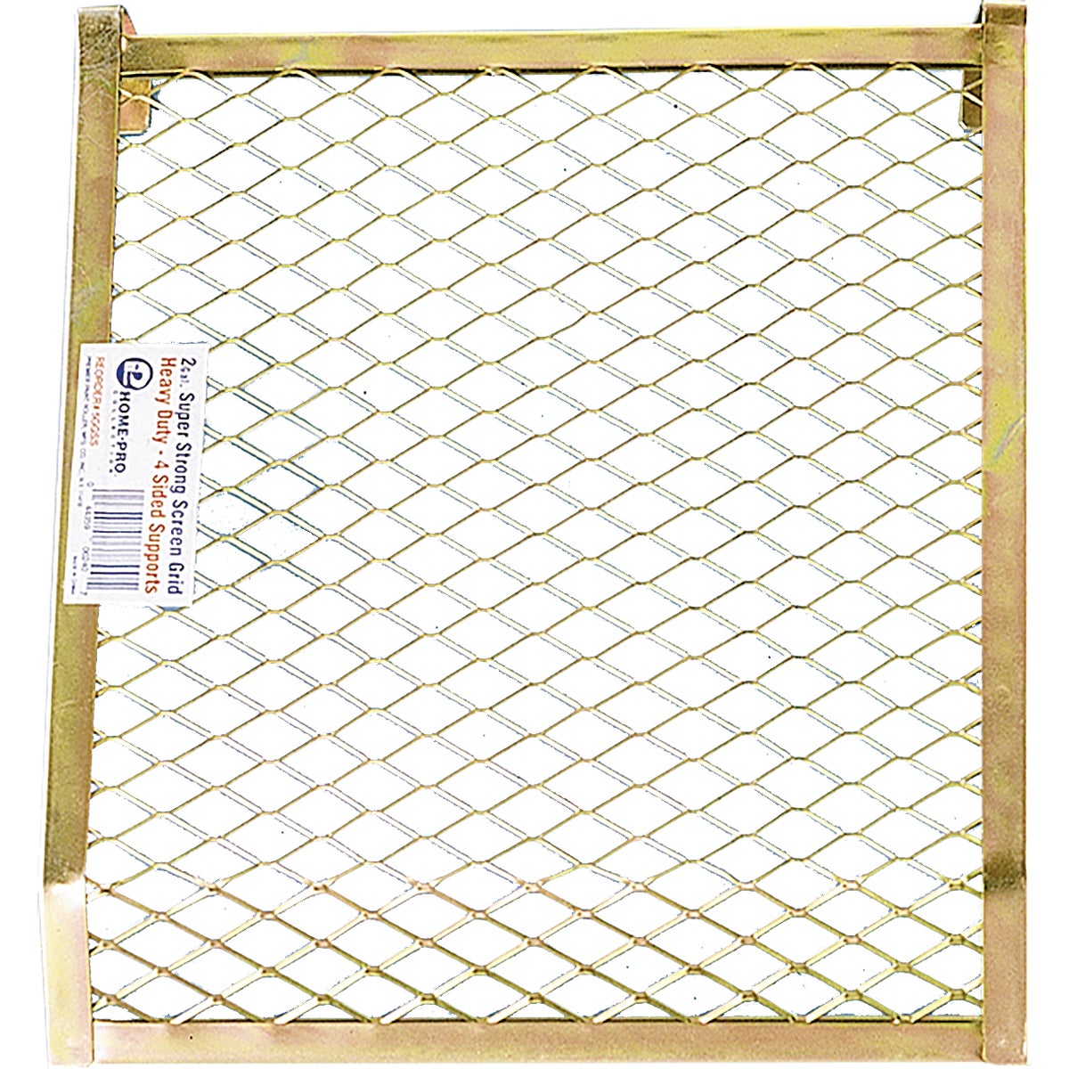 Item 780199, The sturdy rust-resistant, plated grid is pre-bent to secure the grid to 