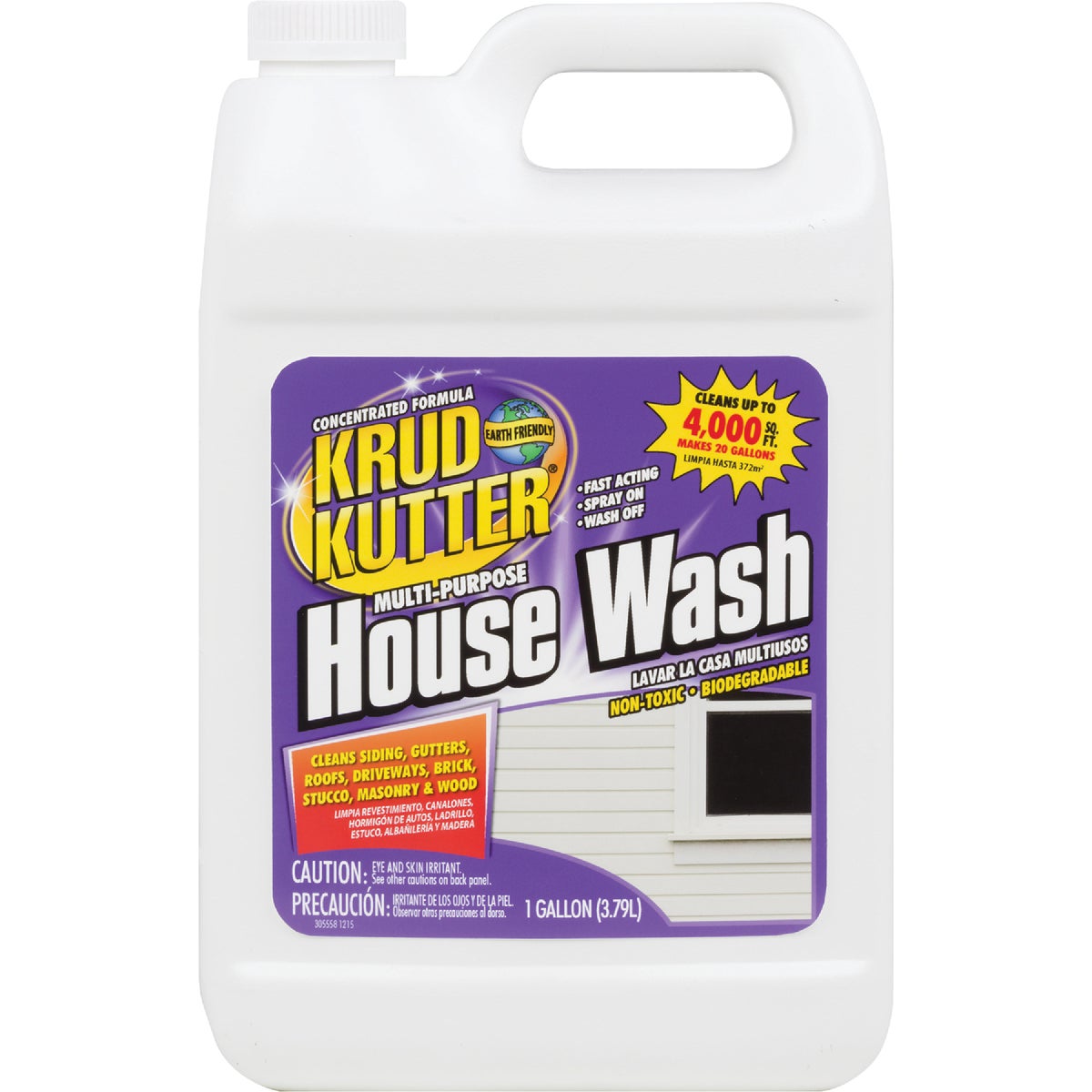 Item 782029, Removes tough stains such as mildew, mold, dirt, and grease on most 