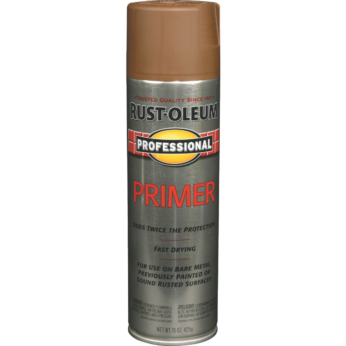 Item 783236, Rust-Oleum professional primer spray provides twice the protection of 