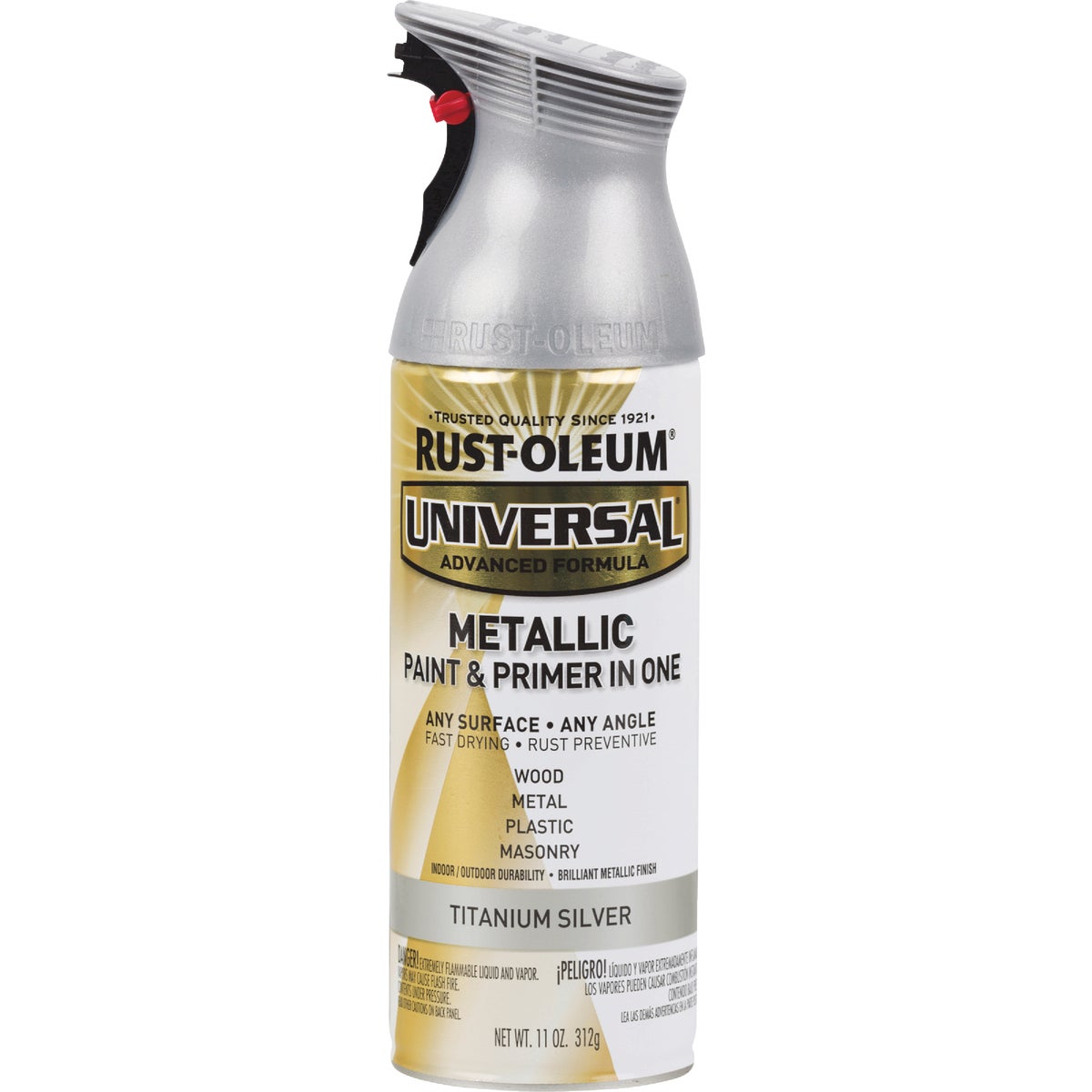 Item 786022, Rust-Oleum Universal Metallic Paint provides a classic look on virtually 
