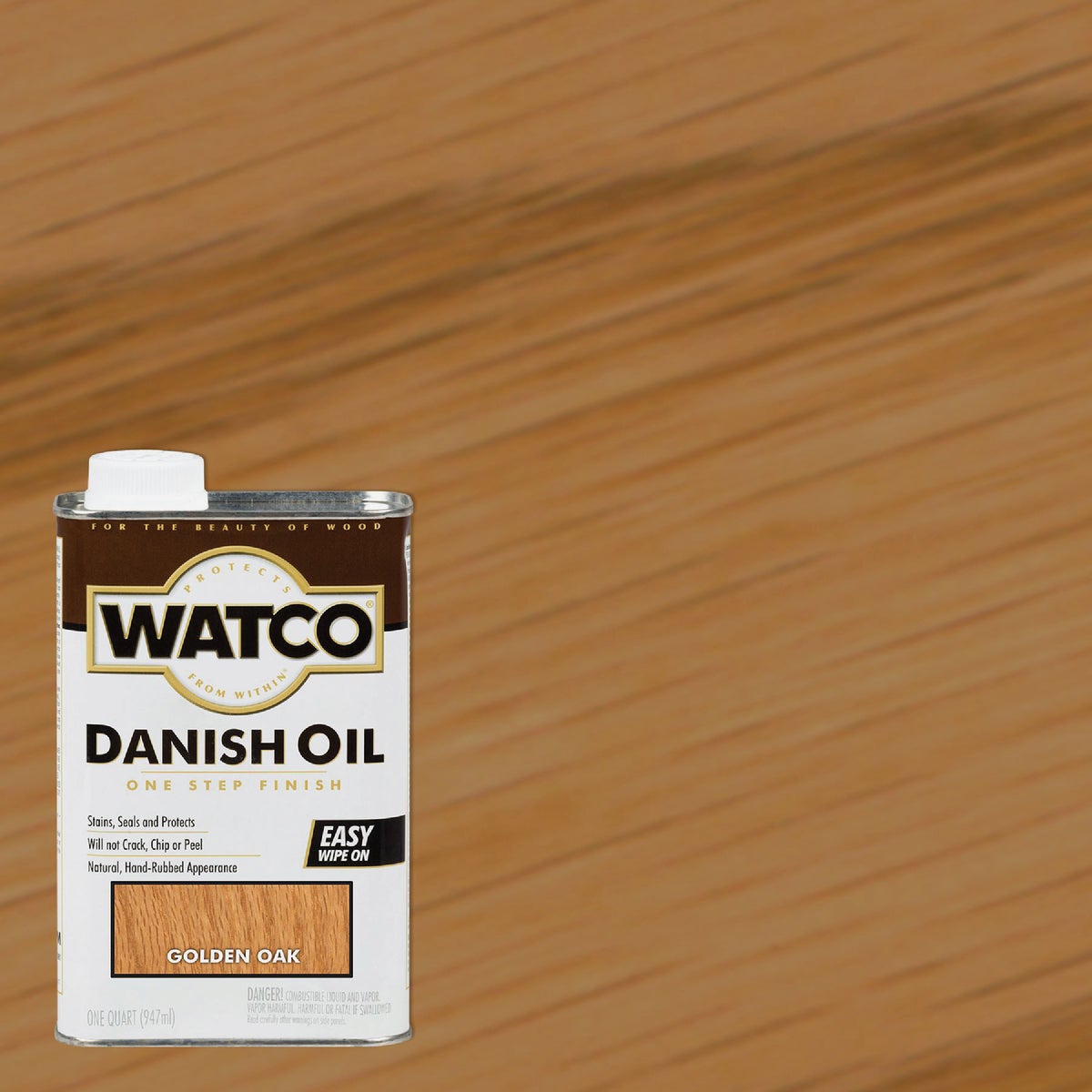 Item 788892, A penetrating oil finish for wood that won't crack, chip, or peel.