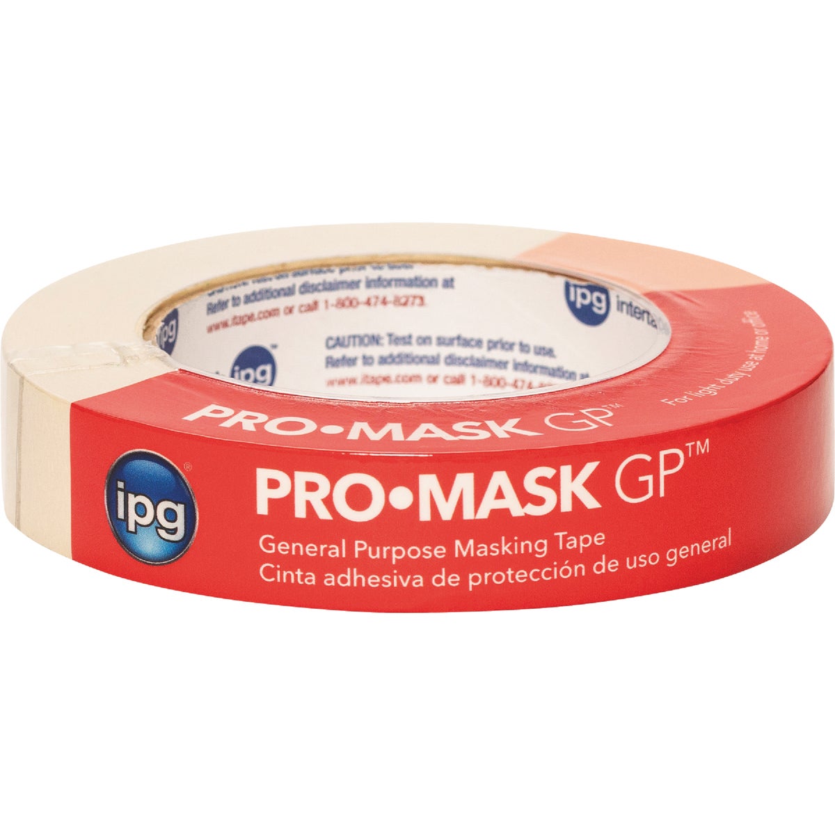 Item 789640, A utility PG500 grade accordian wrap masking tape that is designed for 