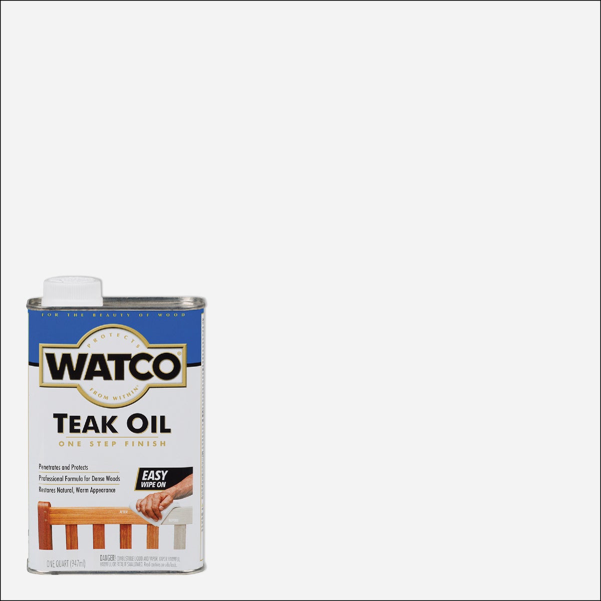 Item 790781, Watco teak oil finish is a deep penetrating oil specifically formulated for