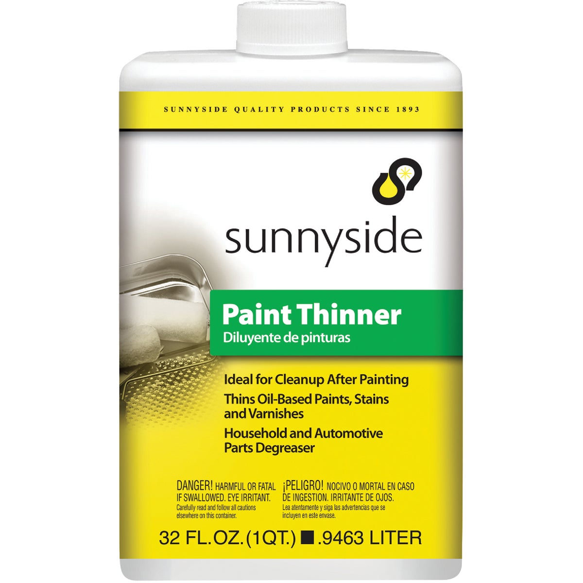 Item 791953, CARB compliant thinner. Thins oil-based paints, stains and varnishes.