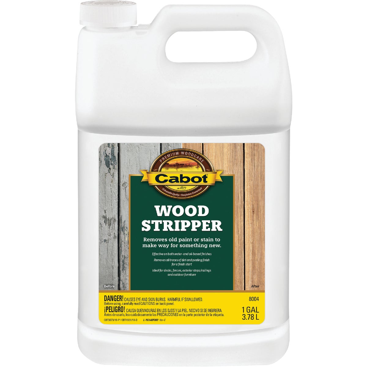 Item 793384, A safe-to-use, biodegradable stripper for removing oil-based stains, paints