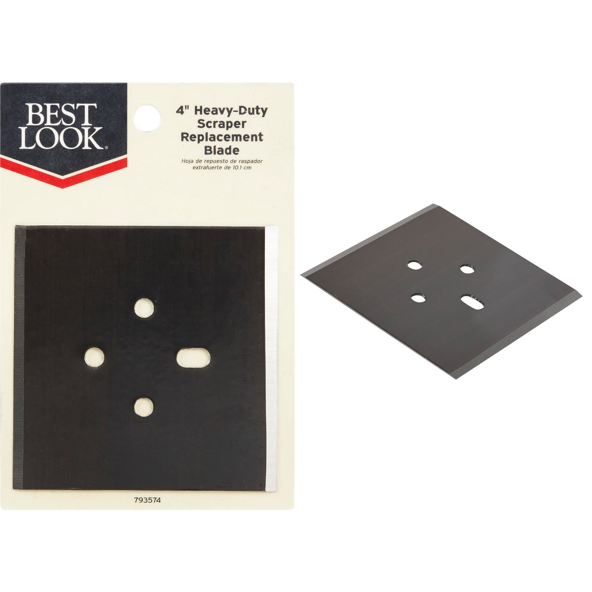 Item 793574, The carbon steel replacement blade is ground to be super sharp.