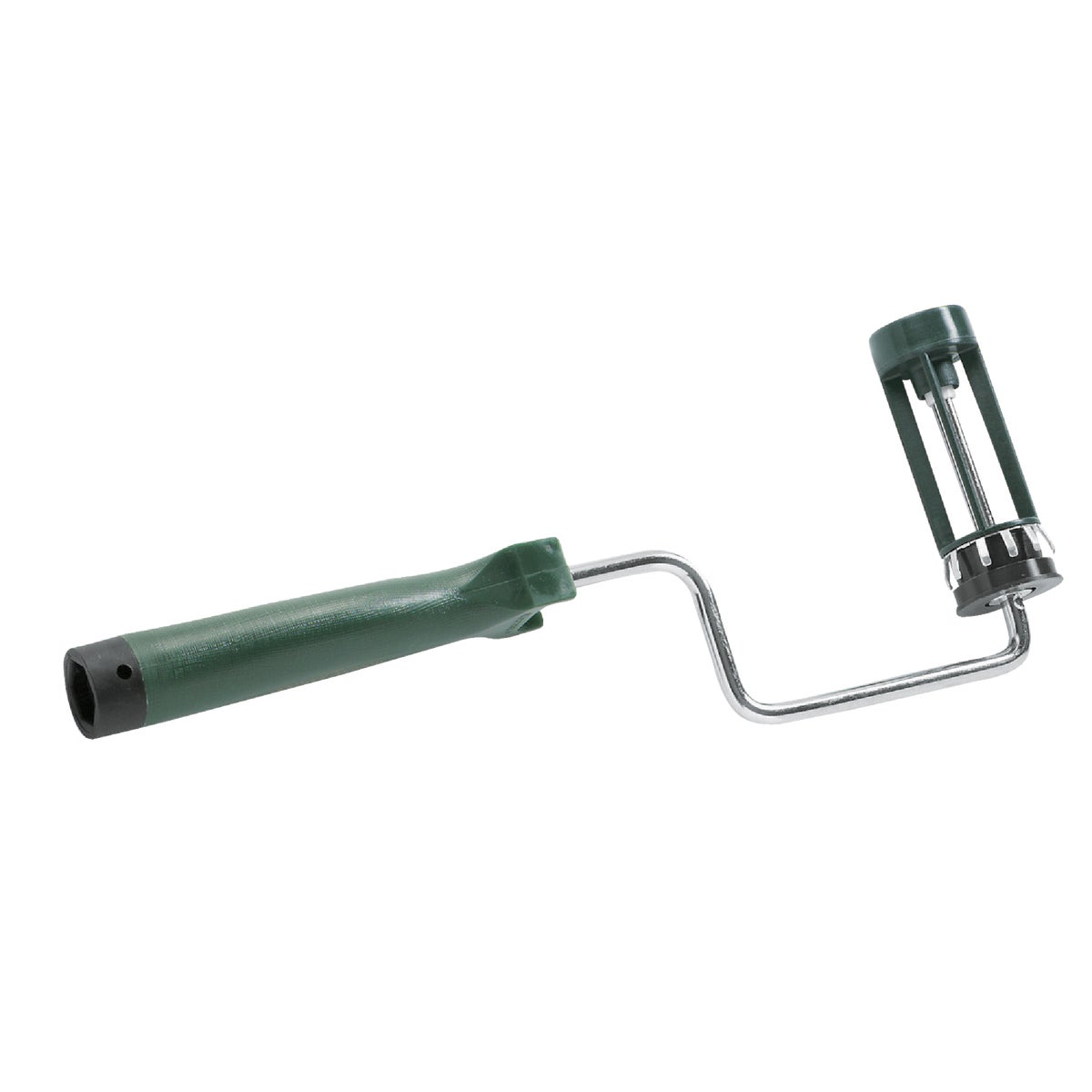 Item 793643, Quick release retaining springs locks roller in place, yet allows easy one-