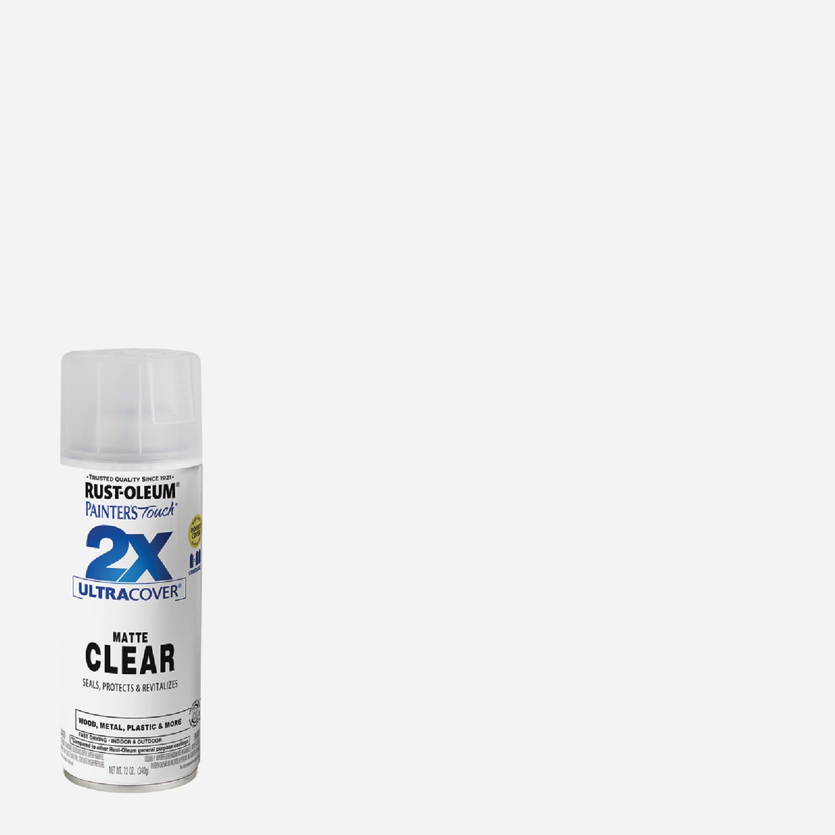 Item 796057, An all-purpose oil-based spray enamel paint for use on wood, metal, wicker