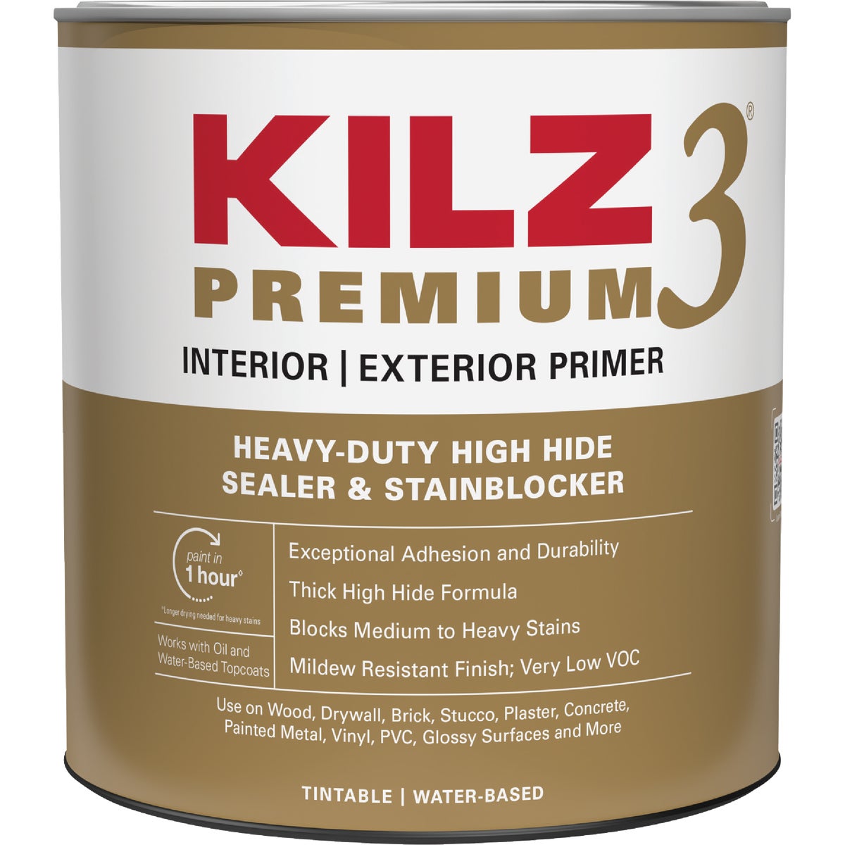 Item 798800, A superior quality fast drying, low odor, zero VOC water-base, primer-