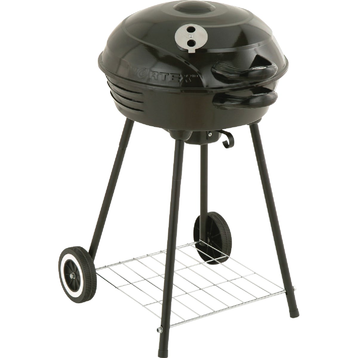 Item 800120, 18 In. round charcoal grill with 227 Sq. In. cooking surface.