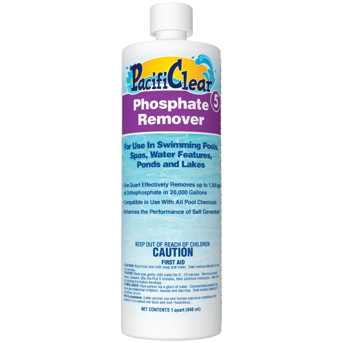 Item 800503, Phosphate remover provides efficient removal or lowering of phosphate 