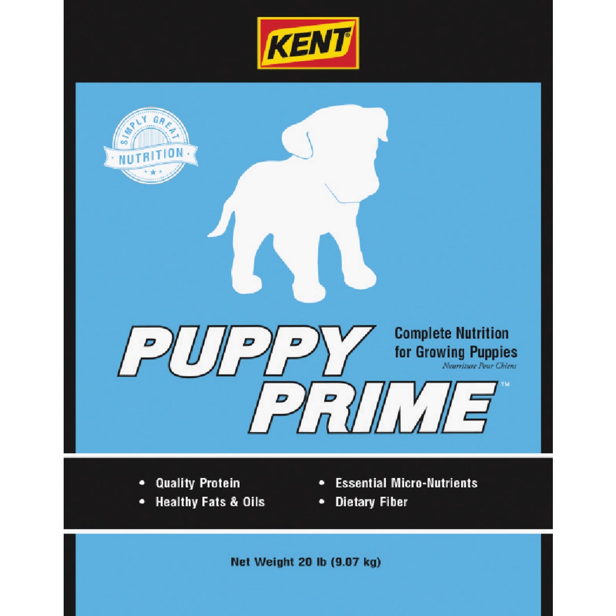 Item 801127, Puppy Prime offers a balanced diet for puppies up to 1 year of age.