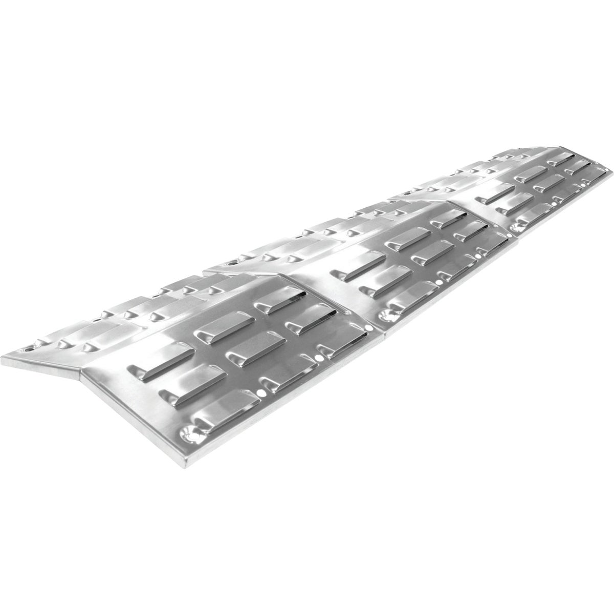 Item 801221, Universal, adjustable 2-piece heat plate is to be used with H or bar 
