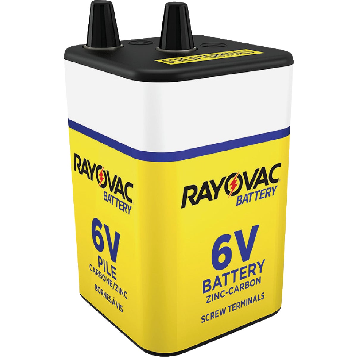 Item 801783, Rayovac Heavy Duty Lantern Battery is ideal for powering high-drain devices