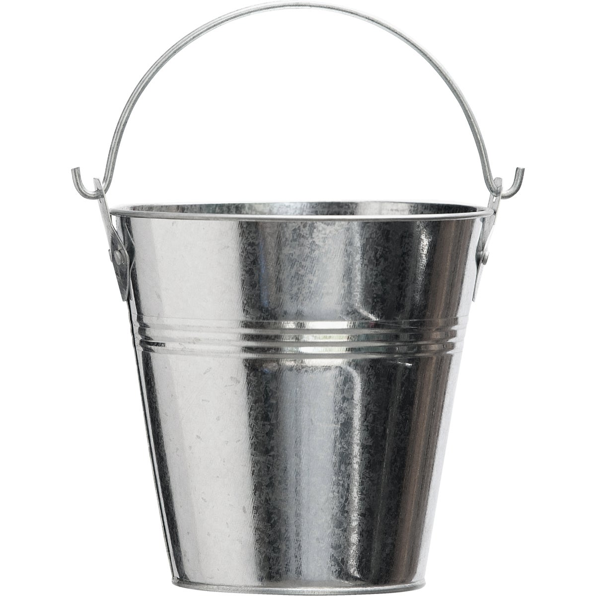 Item 801945, Durable galvanized steel drip bucket.