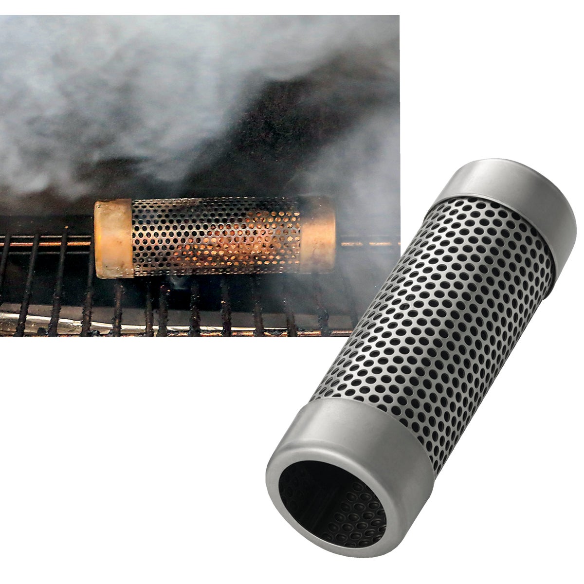 Item 801995, Lightweight, durable, and portable stainless steel smoke generator is 