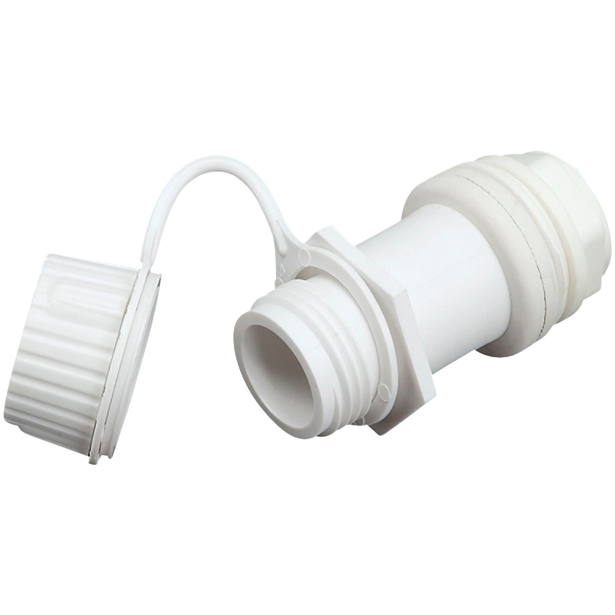 Item 802236, Threaded cap seals tight to prevent leaks.