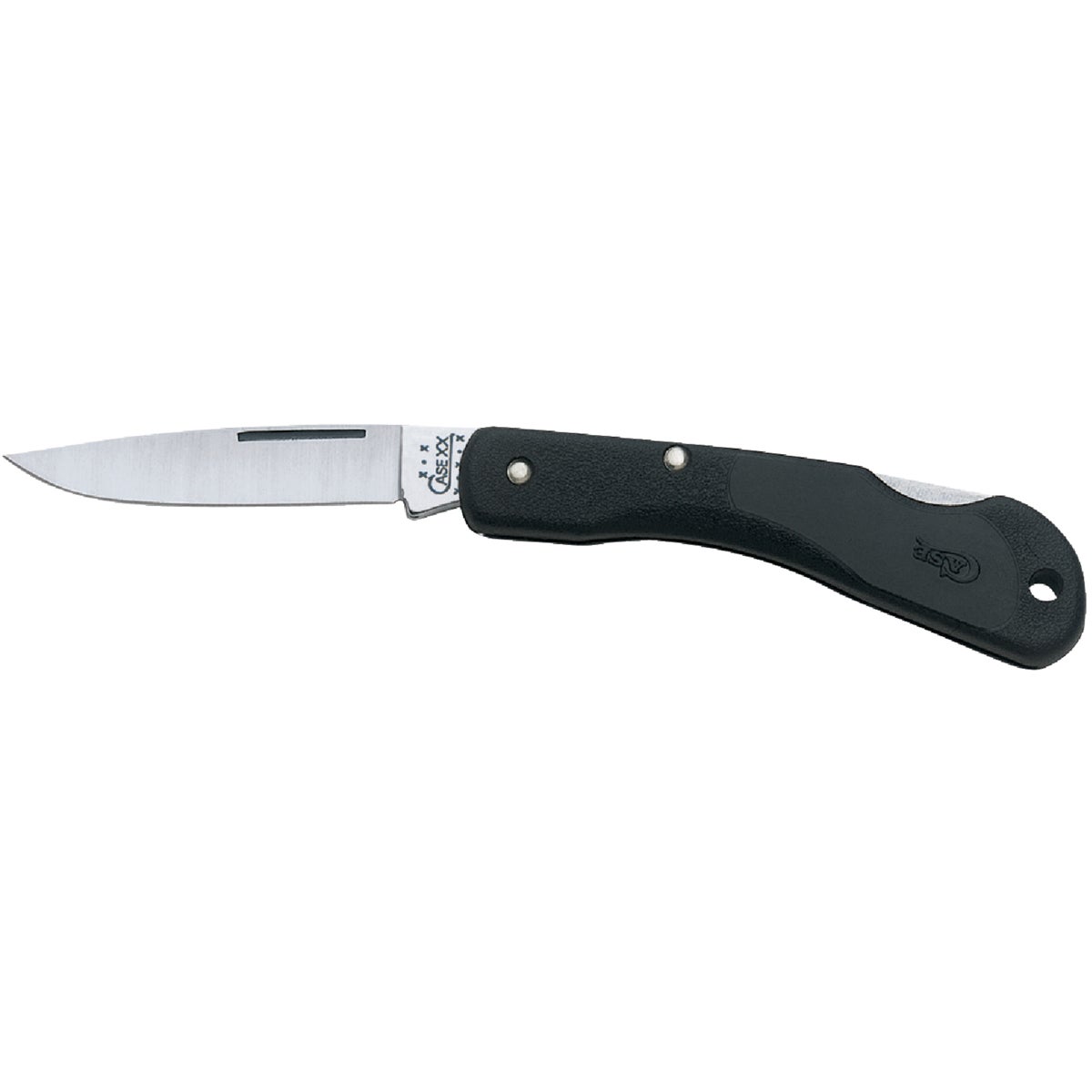 Item 803499, Mini Blackhorn folding knife featuring a lightweight Zytel handle.