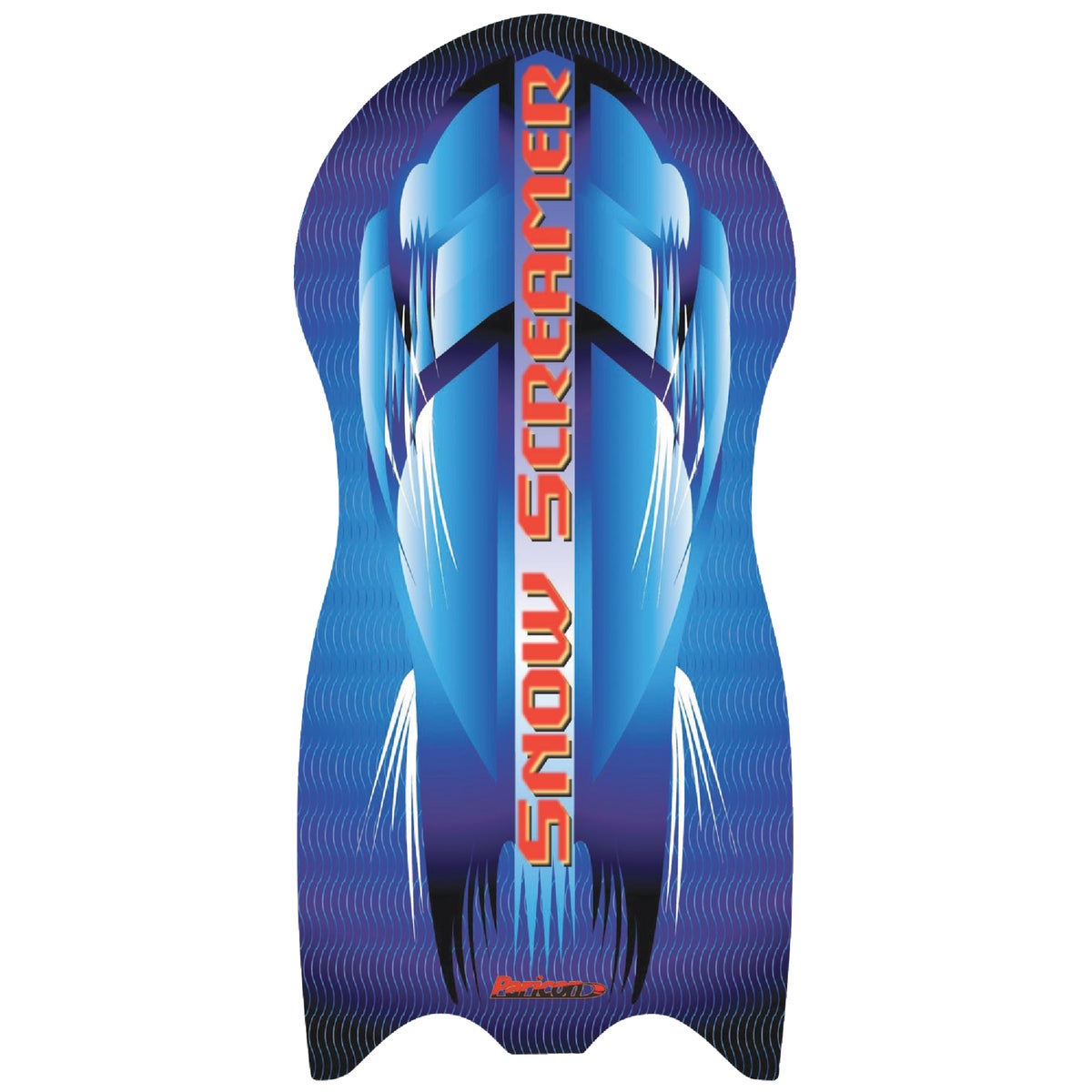Item 805383, 47-inch foam sled with 2 sets of soft foam hand grips. Cool graphics.