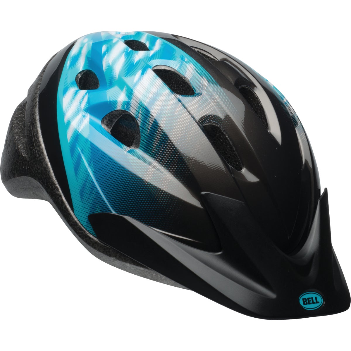 Item 809292, Sporty shape bicycle helmet offers aggressive styling.