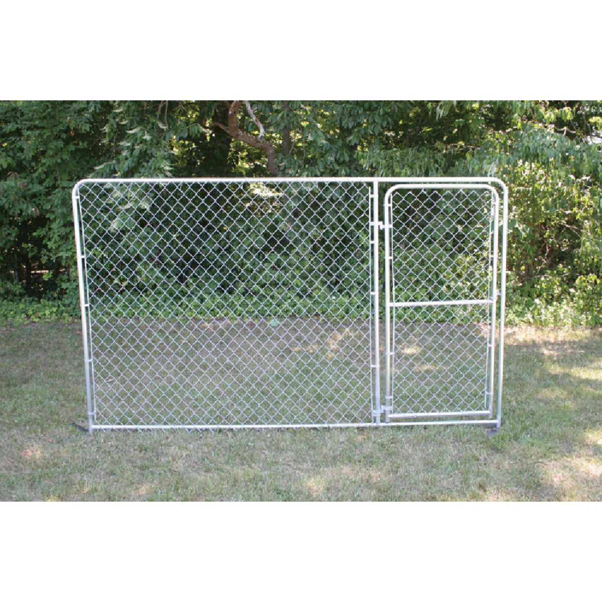 Item 810053, Silver Series pet kennel expansion panel with door.