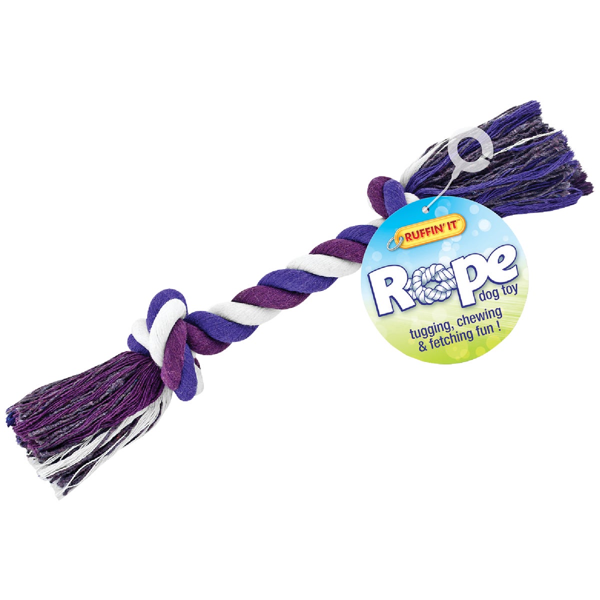 Item 810199, Durable rope tug dog toy. Provides long lasting play time.