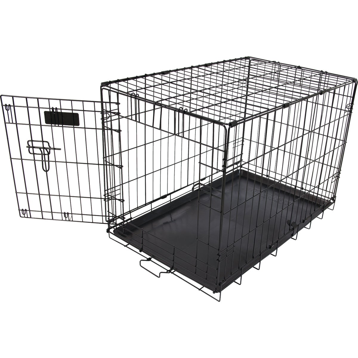 Item 814774, 1-door wire indoor training dog crate.