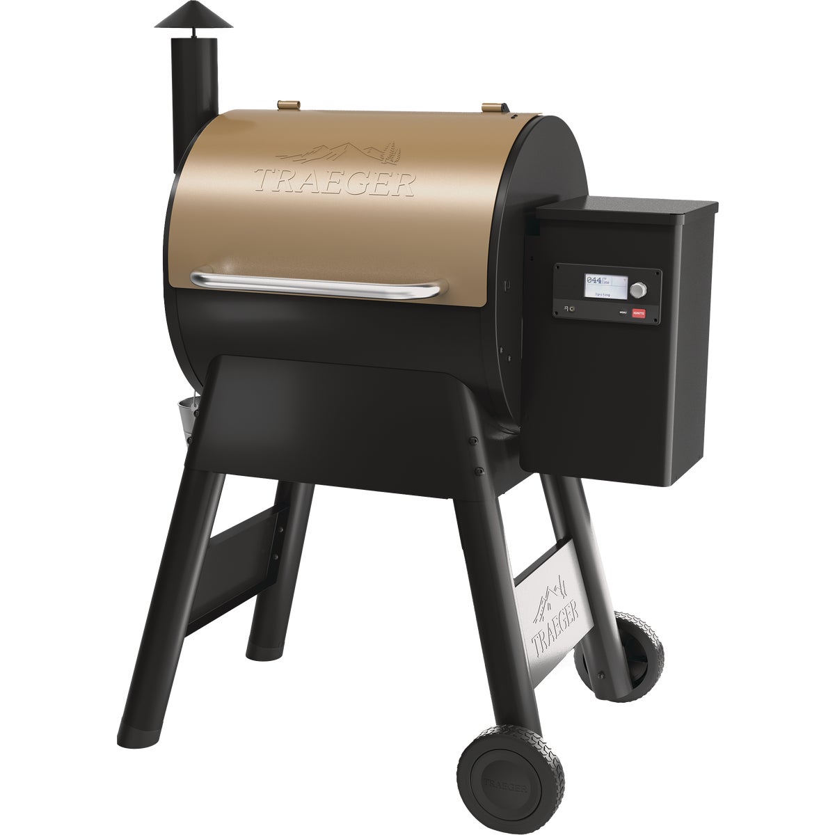 Item 816859, Wood pellet grill featuring WiFIRE technology and a Pro D2 controller.