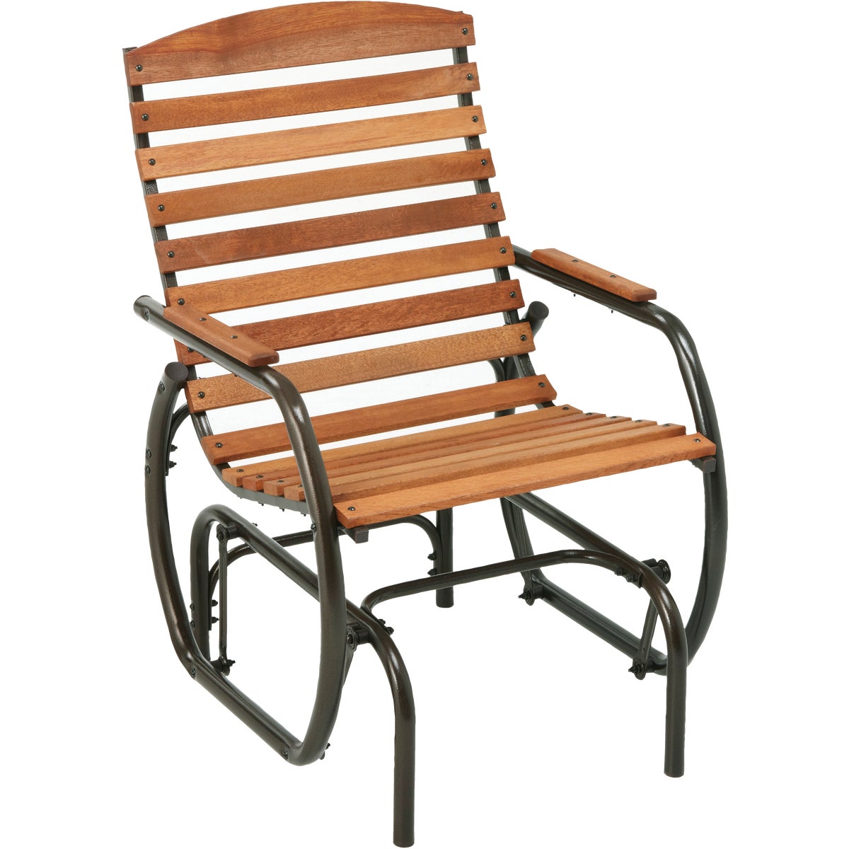 Item 817129, Gliding Country Garden seat provides a gentle, comfortable glide.