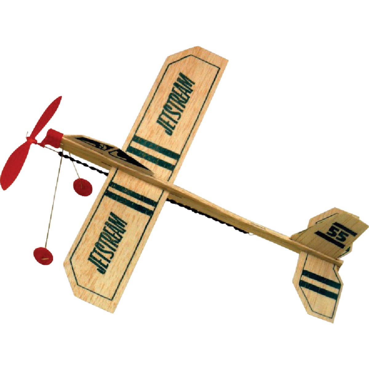 Item 820696, 13-1/4-inch wing span motorplane that flies hand launched or right off the 