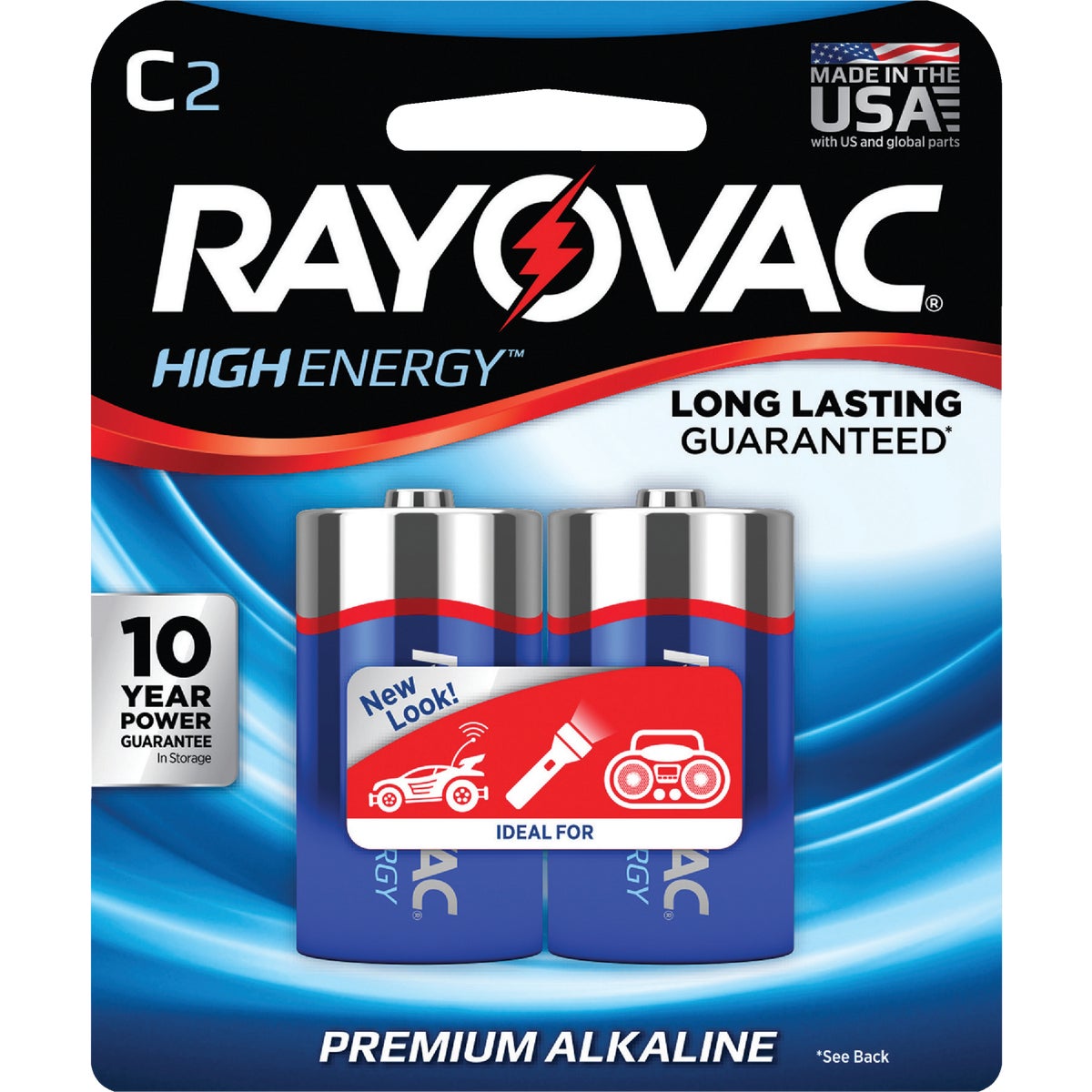 Item 820874, Mercury-free alkaline batteries have a Ready Power technology and are 