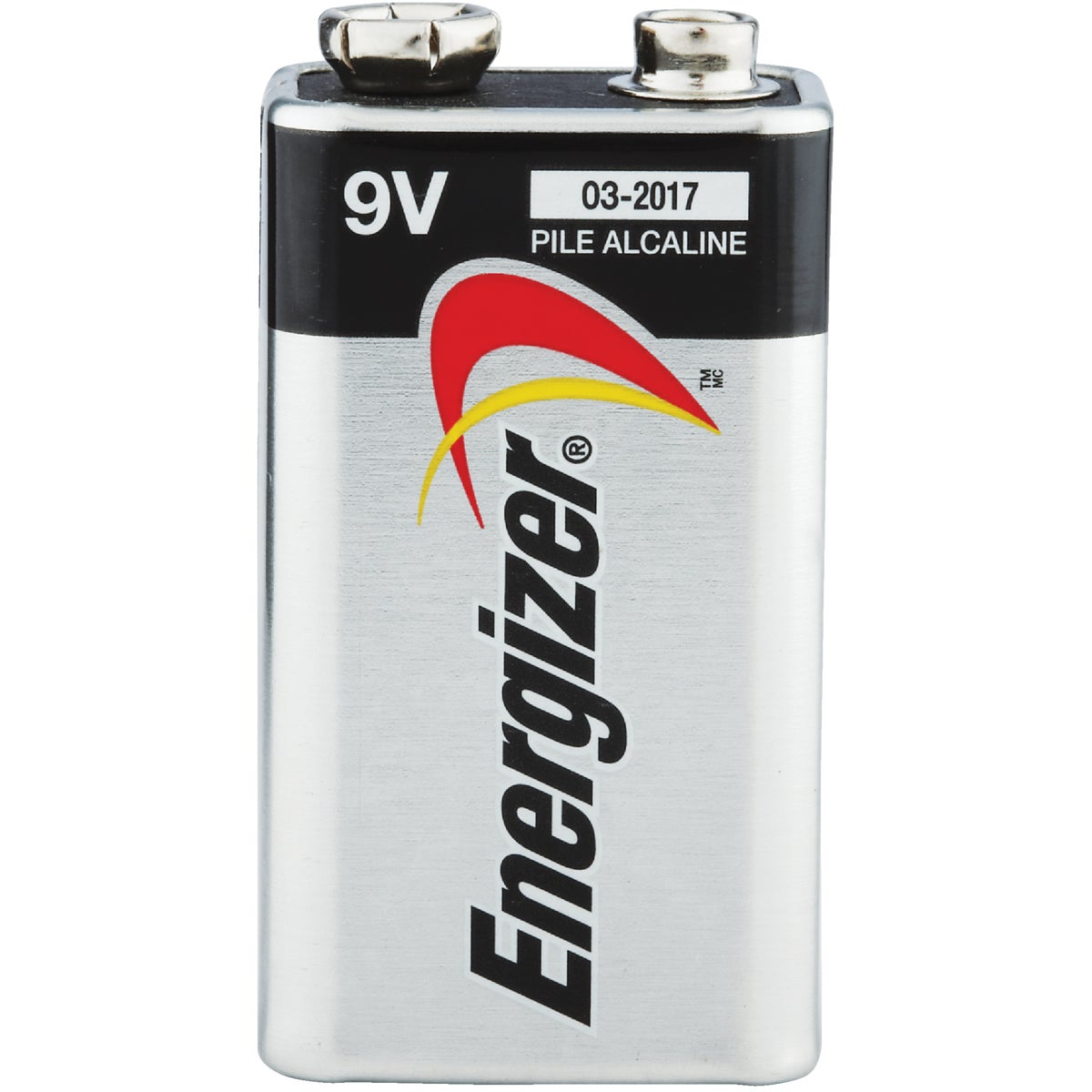 Item 822505, 9V alkaline batteries that are all about long lasting power for your 