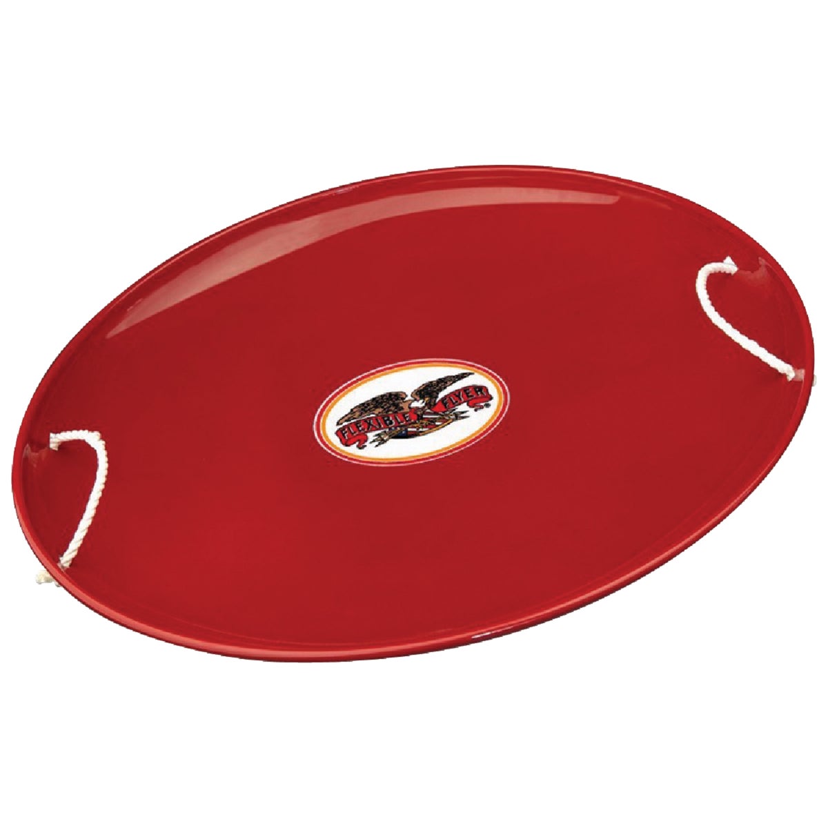 Item 823848, Classic steel saucer with rope handles and smoothly rolled edges.