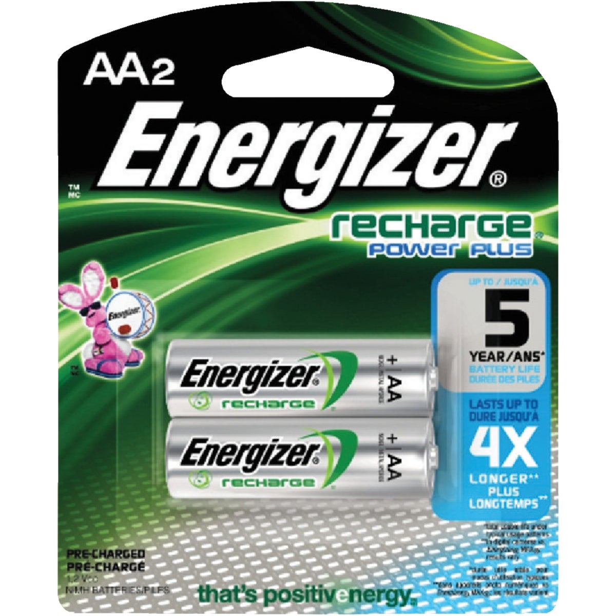 Item 828867, Power Plus Rechargeable AA Batteries offer a convenient way to power your 