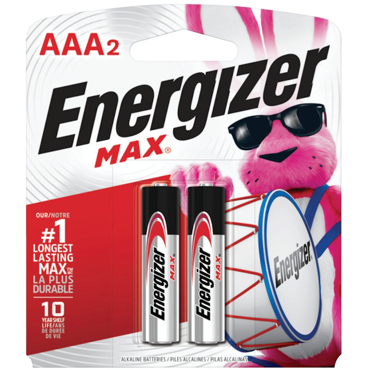 Item 830854, Power the devices you love with Energizer MAX AAA alkaline batteries.
