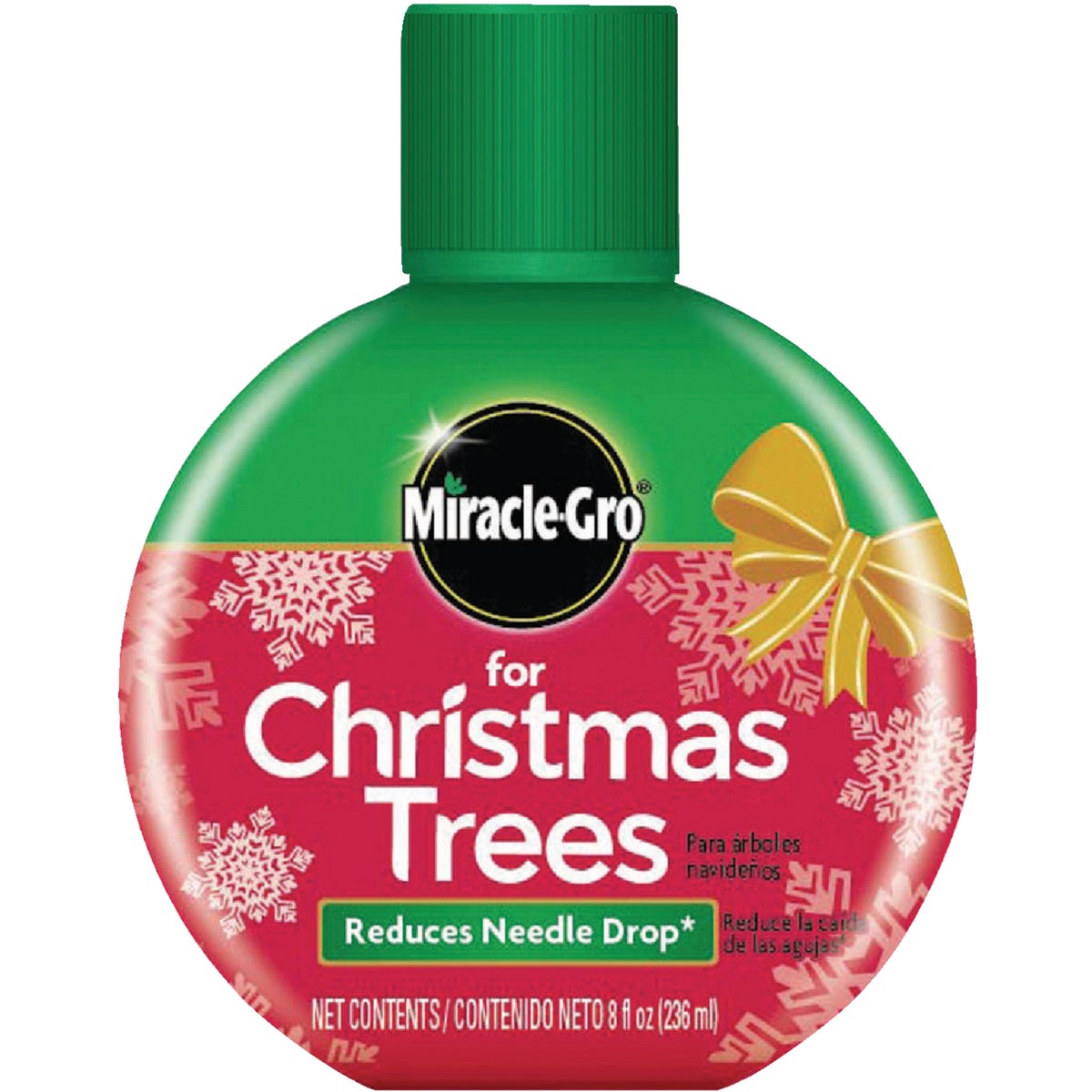 Item 900069, Miracle-Gro for Christmas trees helps keep tree hydrated to reduce needle 