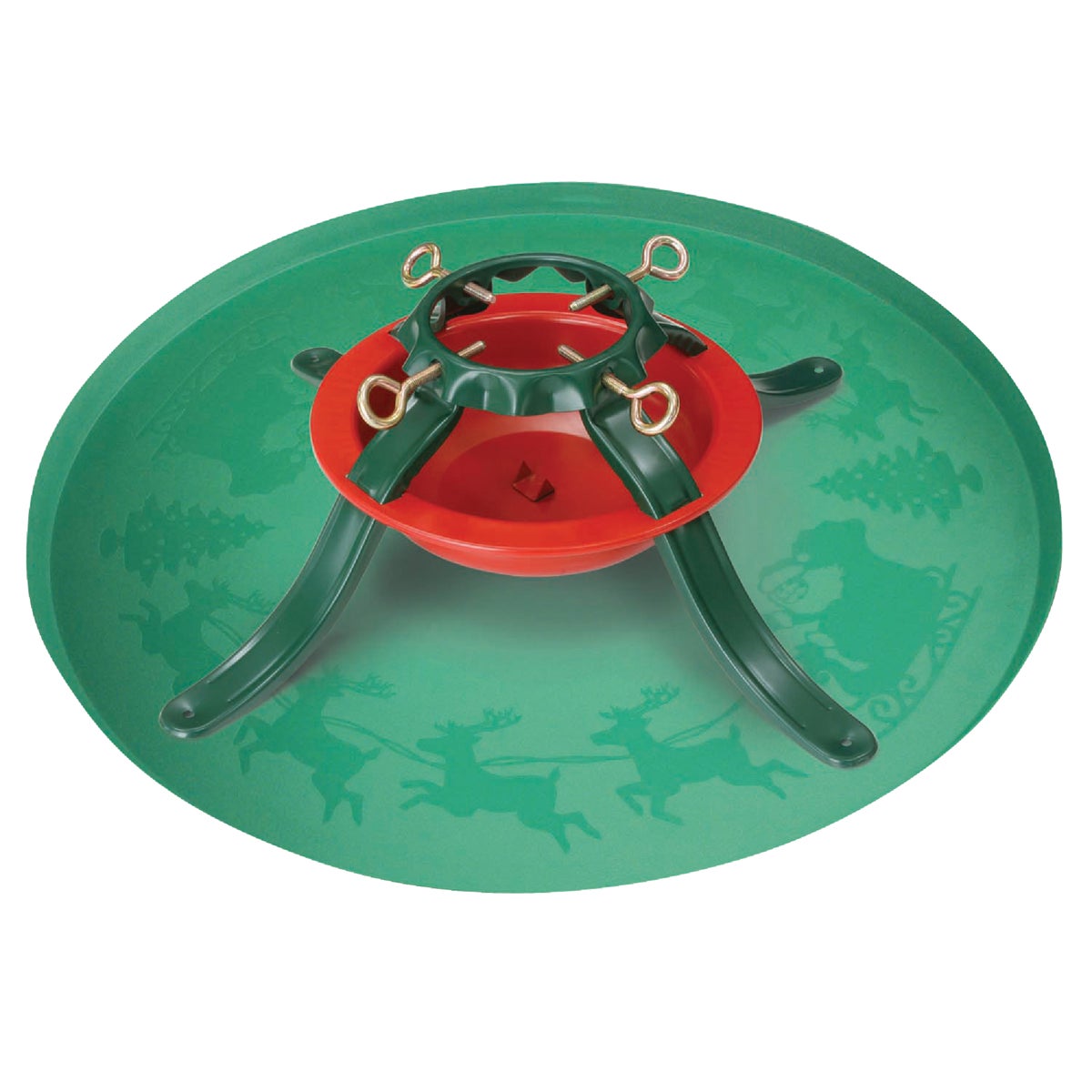 Item 901643, 28-1/2-inch diameter durable resin tree stand tray.