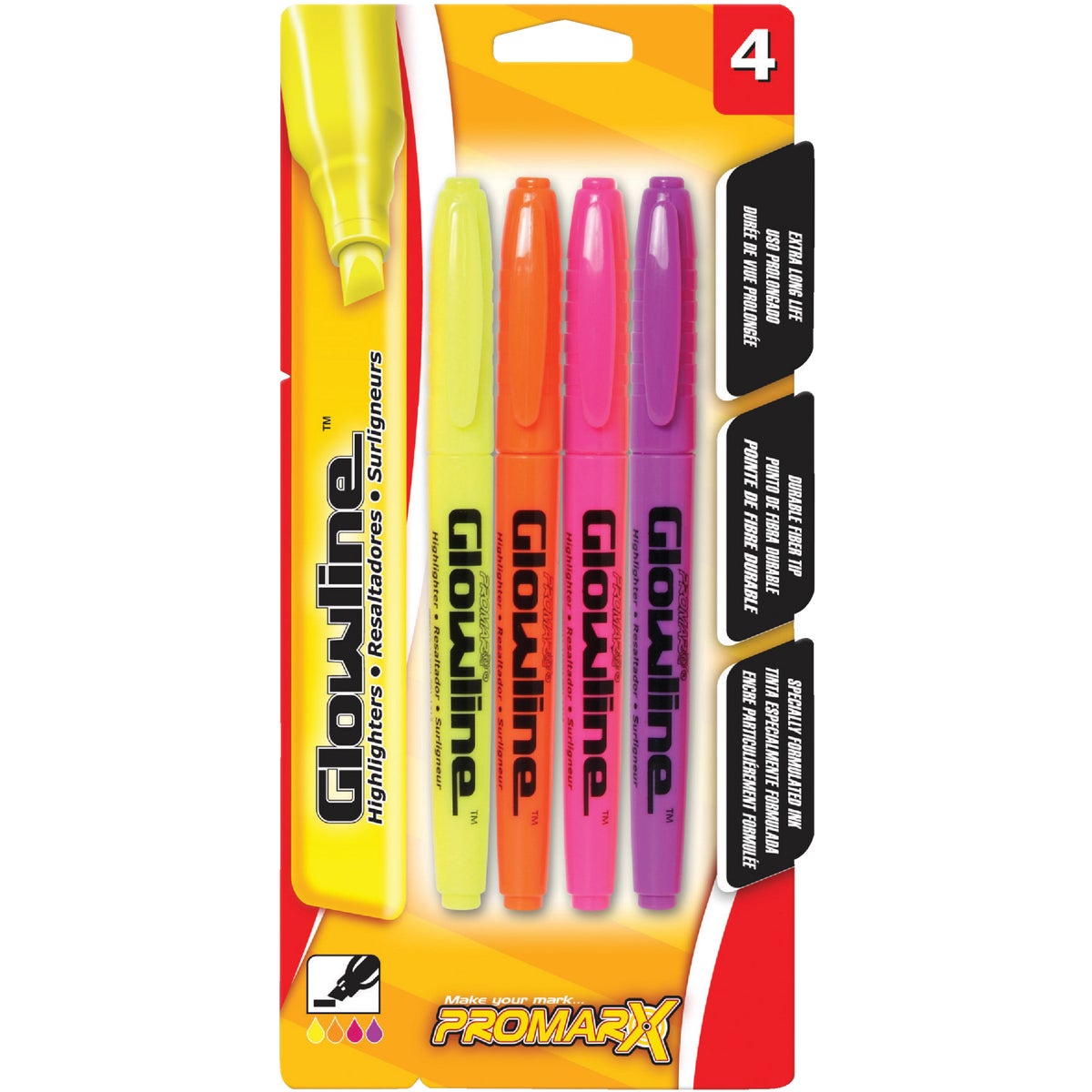 Item 970217, Glowline pen style highlighter sticks.