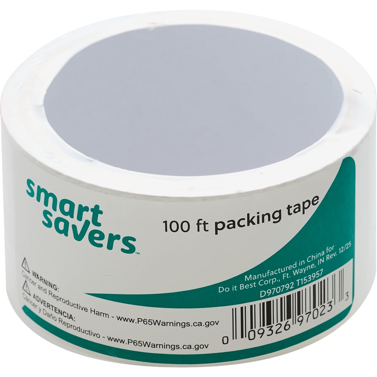 Item 970792, Smart Savers packing tape.
