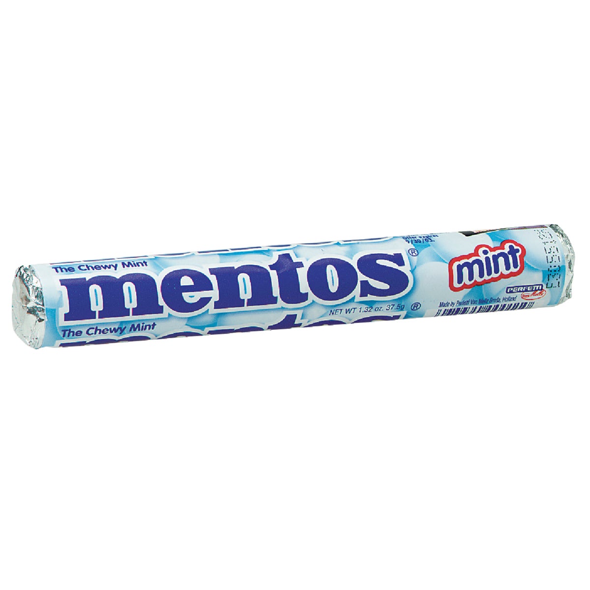 Item 972371, Chewy peppermints. Convenient roll packaging.
